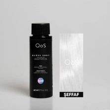 Qos Gloss Shot (Likit Jel Boya) 60 ml Clear