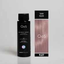 Qos Gloss Shot (Likit Jel Boya) 60 ml Very Lıght Blonde Nude 9.27