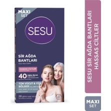Sesu Ağda Bandı Maxi Set 40'lı 3 Adet