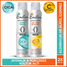 Emotion Serum Boost Koltuk Altı Hassasiyetine&kararmasına Karşı Etkili Deodorant 2X150 ml %0 Alüminyum&alkol