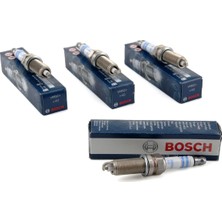 Peugeot 206 1.4 Benzinli 88HP Buji Seti 2004-2011 Bosch 4 Adet