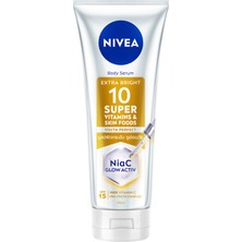Nivea Nıvea SUPER10 Serum Etkili Aydınlatıcı ve Sıkılaştırıcı Vücut Bakım Losyonu 170 ml