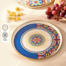 Emsan Solemar Emaye Servis Tabağı 26 cm