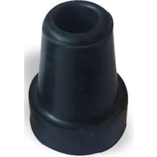 PremiumPort Siyah 10 Adet Kaymayan Baston Kanedyen Asa Koltuk Değneği Lastiği