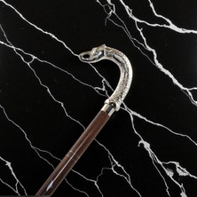 PremiumPort Fil Başlıklı Pirinç Baston, Şık ve Dayanıklı Tasarım 92 cm