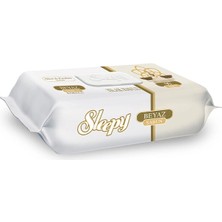 Sleepy Islak Mendil 90'lı Beyaz Sabun Kokulu 4 Adet