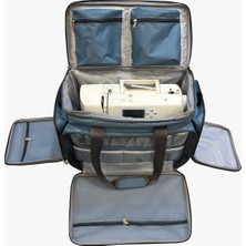 Mavi Makina Ev Tipi Dikiş Makina Çantası Mavi Renk