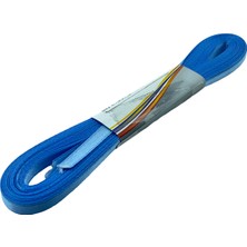 erfleks Morperde Katlamalı Perde Kurdele (5mm) Mavi