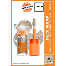 NYX Professional Makeup Duck Plump Dolgun Görünüm Veren Dudak Parlatıcısı - 20 Quazy Sılver