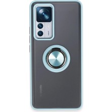 Bigelal Mi 12T Pro Kılıf Montreal Yüzüklü Kapak - Buz Mi