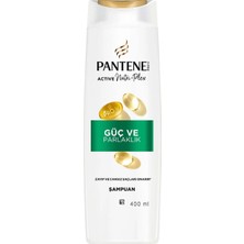 Pantene Güç Parlaklık 1+1 400 ml 3 Adet