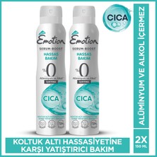 Emotion Serum Boost Cıca Hassas Bakım Kadın Sprey Deodorant Alüminyum&alkol Içermez 2X150 ml
