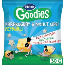 Hero Goodies Karabuğdaylı Peynirli Nohut Cips 30 gr (5 Adet)