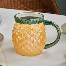 Karaca Pineapple Lüsterli 680 ml Mug / Kupa