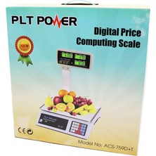 Özbience 40KG Dijital Terazi ACS-759D+T, Hassas ve Güçlü Ölçüm Cihazı