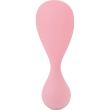 Valletta Lena Dik Durabilen Standlı Plastik Pilav Kaşığı Pembe