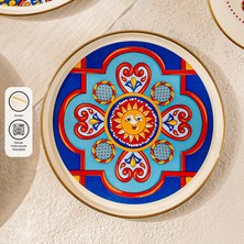 Emsan Solemar Emaye Pasta Tabağı 21 cm