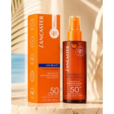 Lancaster Sun Beauty Dry Oil Spray Spf 50 – Bronzlaşmayı Destekleyen Kuru Yağ Spreyi, Yüksek Koruma & Işıltılı Cilt