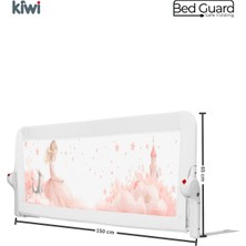 Özgürce Çocuk Yatak Güvenlik Bariyeri ve Korkuluğu 65 Cm, Rahat ve Güvenli Uyku