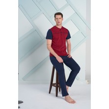 Over Sleep 2353 Erkek Pijama Takım