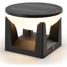 SeckinStore 30W Solar Set Üstü Bahçe Aydınlatma Uzaktan Kumandalı 3 Renk Fonksiyonlu (BEYAZ+GÜNIŞIĞI+4000KELVIN)