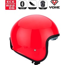 Yohe 880 Retro Motor Kaskı (Ece-22.06)