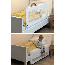 Özgürce Yatak Güvenlik Bariyeri 150X65 Cm, Çocuklar Için Güvenli Uyku Hediye