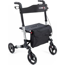 PremiumPort Lüx Alüminyum Yürüteç, Katlanabilir, Taşınabilir, Güçlü ve Hafif Tasarım