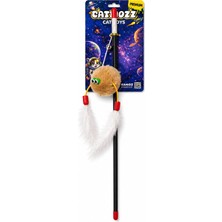 Catmozz Premium Monster Peluş Olta 45 cm
