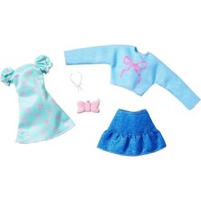 Barbie'nin Kıyafet Koleksiyonu Ikili Paketler HYV05