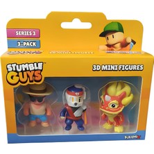 Stumble Guys 3'lü Mini Figür Seti 3 S3 40023