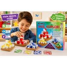 Duman Oyuncak Renkli Akıl Küpleri Zeka Oyunu – 54 Kartlı Eğitici Puzzle Oyunu (8+ Yaş, 2-4 Oyuncu)