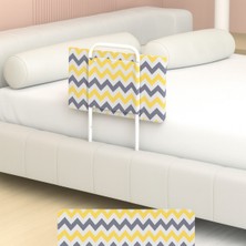 Özgürce Yatak Bariyeri 50X40 Sarı Zikzak, Güvenli ve Konforlu Uyku Ortamı
