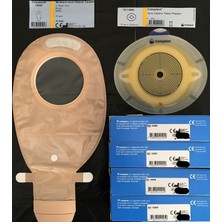 PremiumPort Şeffaf Ostomi Torbası 70MM 30 Adet, Adaptör 10 Adet, Pasta 60GR 4 Adet