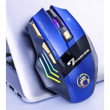 Apera Imce Gwx7 Kablosuz Şarjlı Rgb Gaming Mouse Sessiz Tık Oyun Faresi 3200DPI 7 Tuş