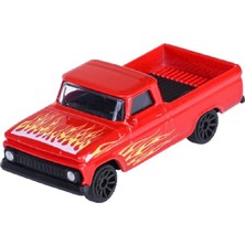 Majorette Ride Now Serisi Arabaları Chevrolet C10 Kırmızı