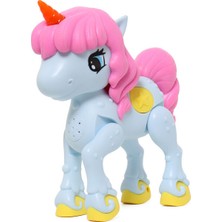 Cutie Friends Sesli ve Işıklı Unicorn Turuncu Boynuz