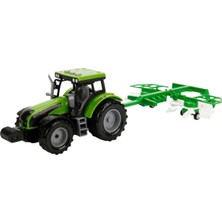 Aya Toys Sesli ve Işıklı Pulluklu Pilli Traktör Yeşil