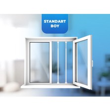 Özgürce Esnek Pencere Güvenlik Bariyeri 2'li Set, Taşınabilir ve Uzayan Tasarım