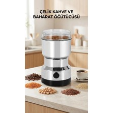 Hsc Bilişim Kahve ve Baharat Öğütücü Makinesi 200W Kapasite Ev Kullanımı Için