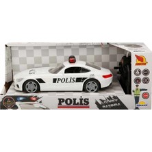 Hsc Bilişim 20357 Uzaktan Kumandalı Suncon Işıklı Polis Arabası 21 cm