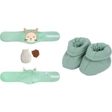 Özgürce Kiraz Çekirdekli Patik ve Bebek Bel Bandı Seti Rahatlatıcı Comfort