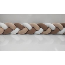 Özgürce 190 cm 3'lü Örgü Koruma Beşik ve Yatak Koruyucu Seti