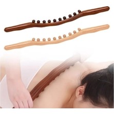 Hsc Bilişim 60 cm Doğal Ahşap Masaj Sopası