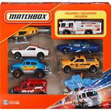 Matchbox 1:64 Ölçekli Metal 8'li Araba Seti JJP52