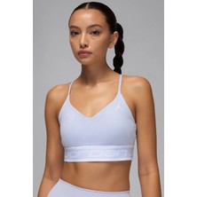 Nike Jordan Support Indy Logo Women's Bra Kadın Açık Mavi