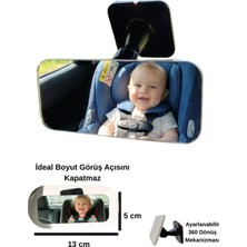 Özgürce Araç Içi Bebek ve Çocuk Izleme Aynası, Ayarlanabilir, Güvenli ve Konforlu