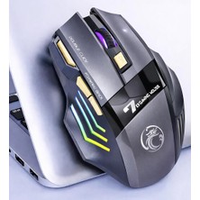 Apera Imce Gwx7 Kablosuz Şarjlı Rgb Gaming Mouse Sessiz Tık Oyun Faresi 3200DPI 7 Tuş