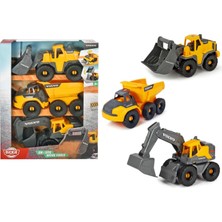 Dickie Toys Dickie Volvo 3’lü Inşaat Araçları Seti