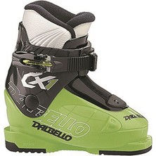 Dalbello Cx 1 Çocuk Kayak Ayakkabısı Siyah - Yeşil Orthofit Taban Teknolojisi ile Üretilmiştir